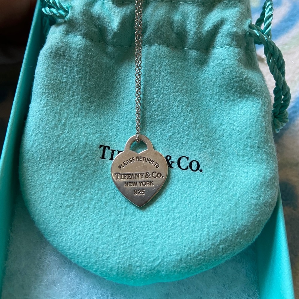 Tiffany Heart Signature Necklace